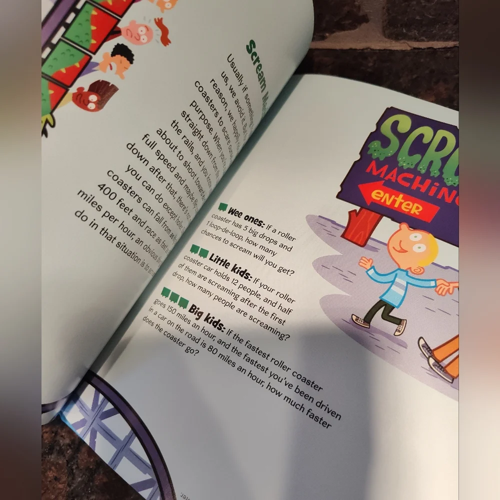 Bedtime Math Book - Fun Excuse to Stay Up Late